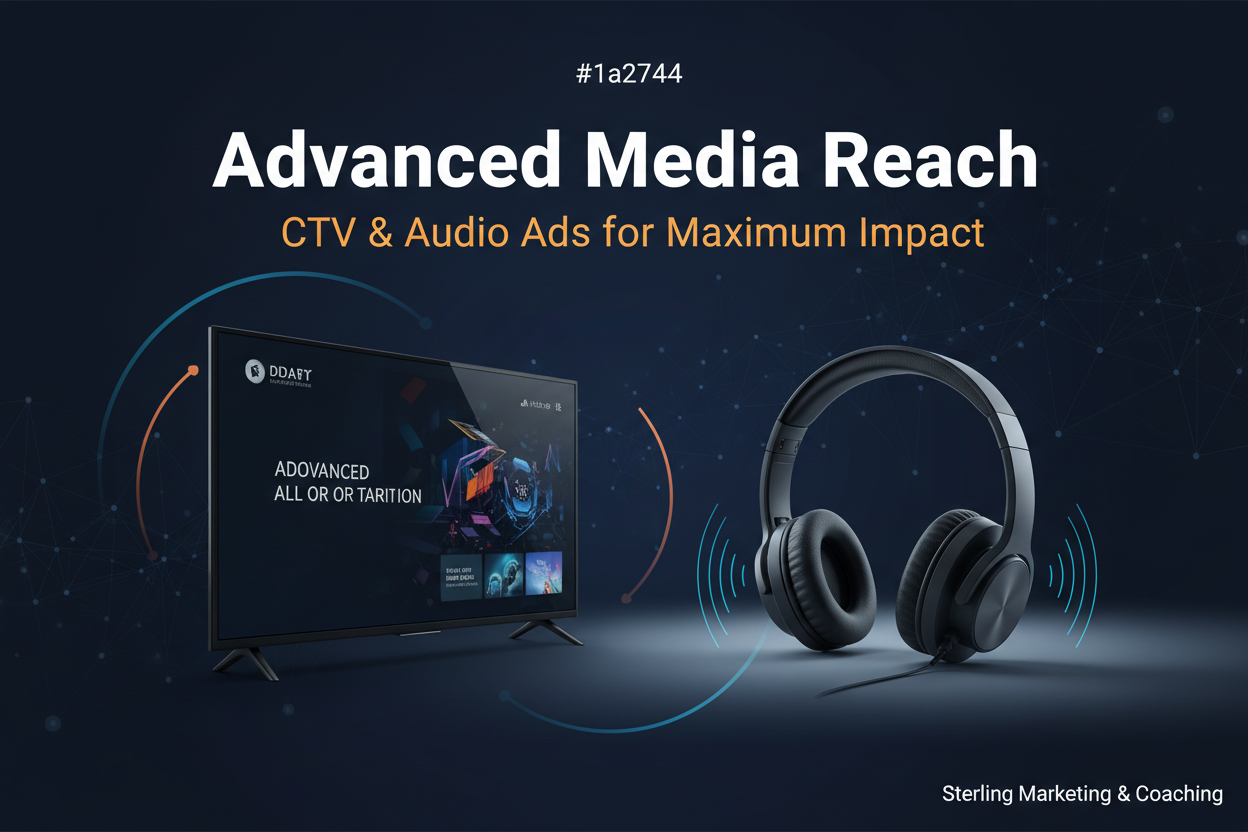 Get TV-like attention and radio-like frequency with digital targeting. Our advanced reach campaigns offer clear reporting on CTV and streaming audio.