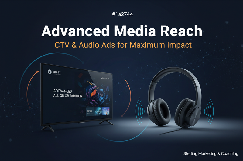 Get TV-like attention and radio-like frequency with digital targeting. Our advanced reach campaigns offer clear reporting on CTV and streaming audio.