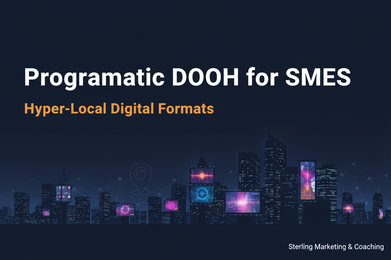 Programmatic DOOH for SMEs | Hyper-Local Digital Formats