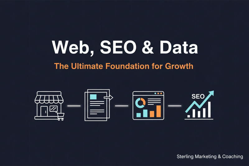 Build a solid digital foundation with conversion-ready websites, accurate analytics, and organic SEO that compounds to fuel long-term growth.