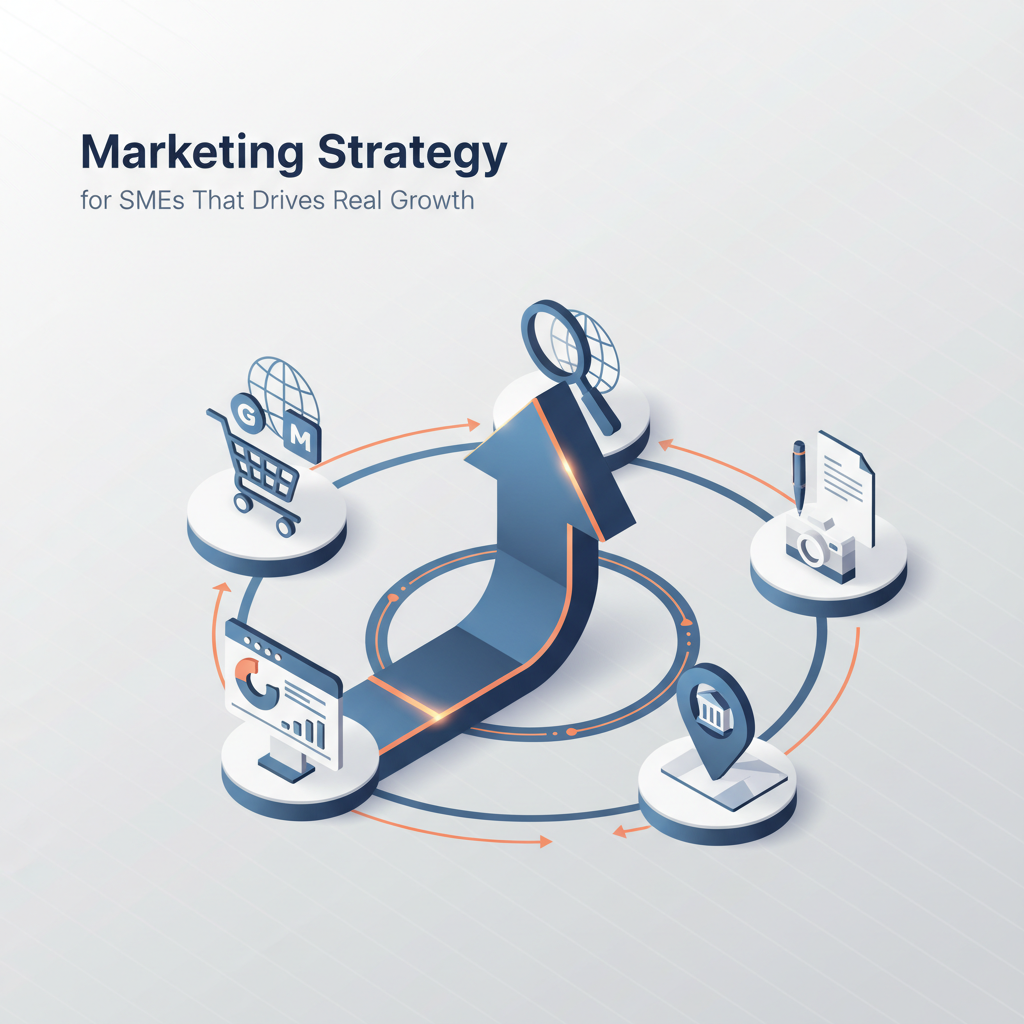13 ROI-driven marketing services for UK SMEs — SEO, Google Ads, Meta, CTV, DOOH, content, Shopify builds & analytics. One agency, one growth engine.