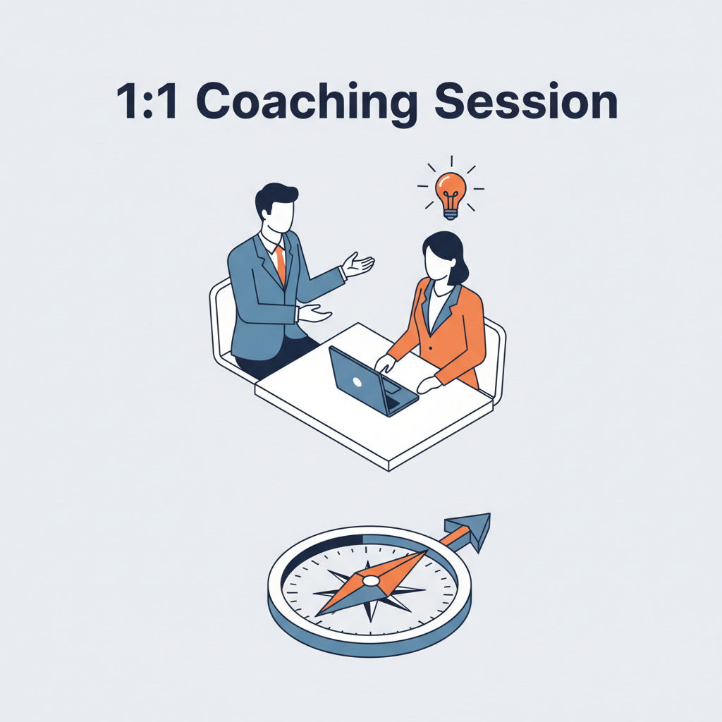 1:1 Executive Coaching Session Product Image
